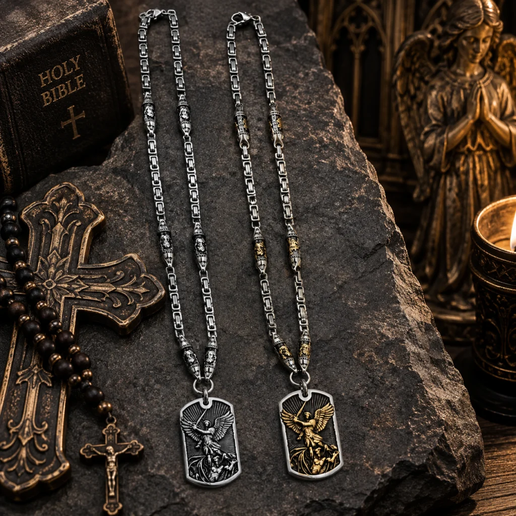 Jesus Portrait Byzantine Necklace